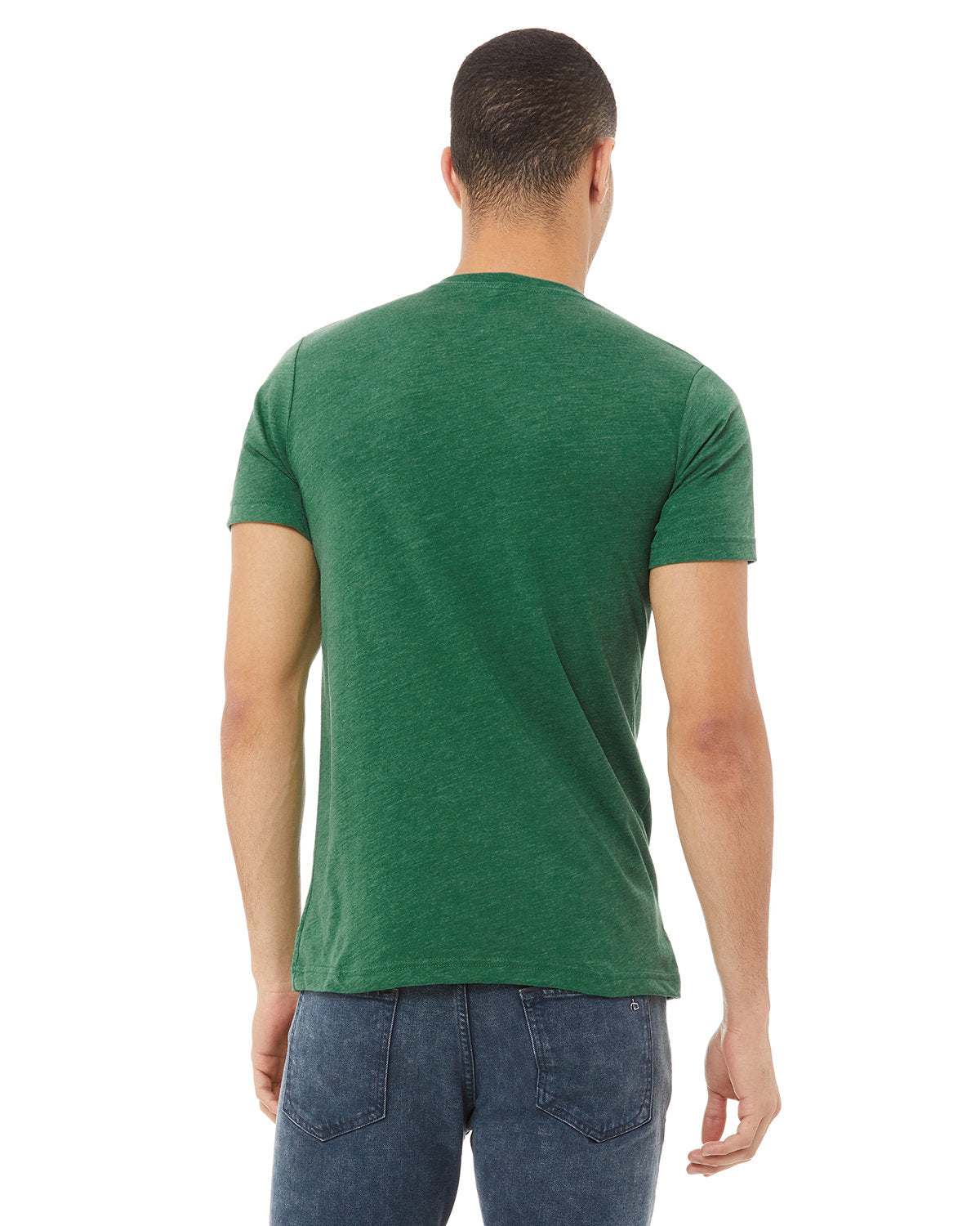 Bella + Canvas 3005CVC Unisex CVC Jersey V-Neck T-Shirt - Soft Cotton Blend Tee for Men & Women - Perfect for Casual Wear, Gym, and Everyday Outfits