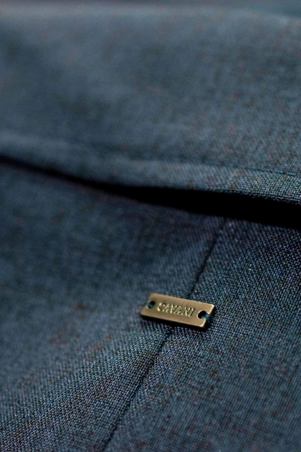 Cavani Men's Brando Navy Mac Coat - Waterproof Trench Coat for Men | Formal & Casual Outerwear | Perfect for Office, Travel & Outdoor Events