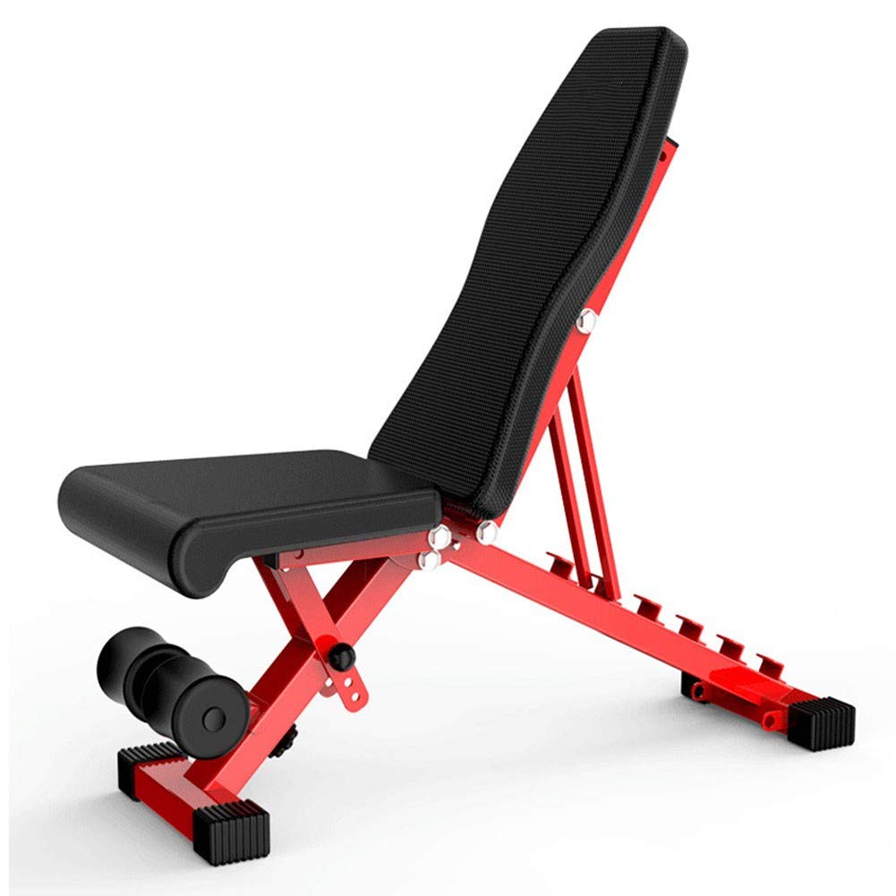 Adjustable Weight Bench - Foldable Multi-Function Dumbbell Bench for Home Gym, Strength Training & Full-Body Workouts | Perfect for Bench Press, Sit-ups & Strength Exercises