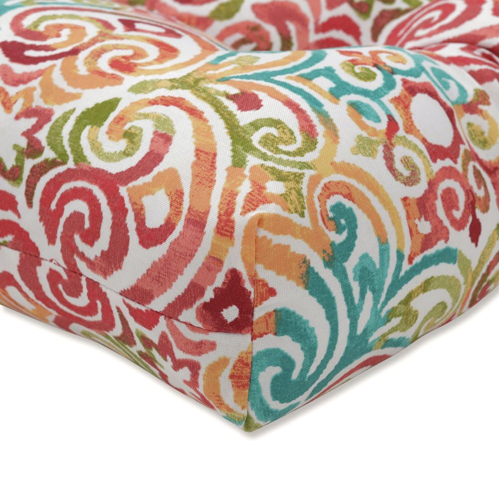 Pillow Perfect Corinthian Dapple Tufted Bench/Swing Cushion 48