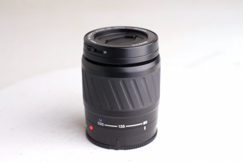 Minolta Maxxum 80-200mm f/4.5-5.6 AF Zoom Lens for Sony A-Mount DSLR Cameras - Used in Very Good Condition - Perfect for Portrait, Wildlife & Sports Photography