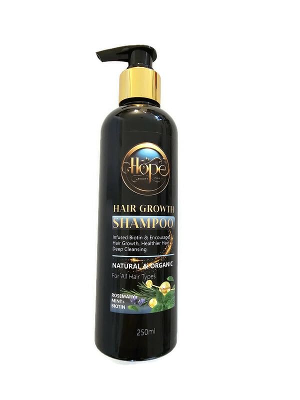 Hair Strengthening Shampoo for Damaged Hair - Sulfate Free & Biotin Enriched Formula for Thicker, Healthier Hair - Perfect for Daily Use & Hair Repair Routine