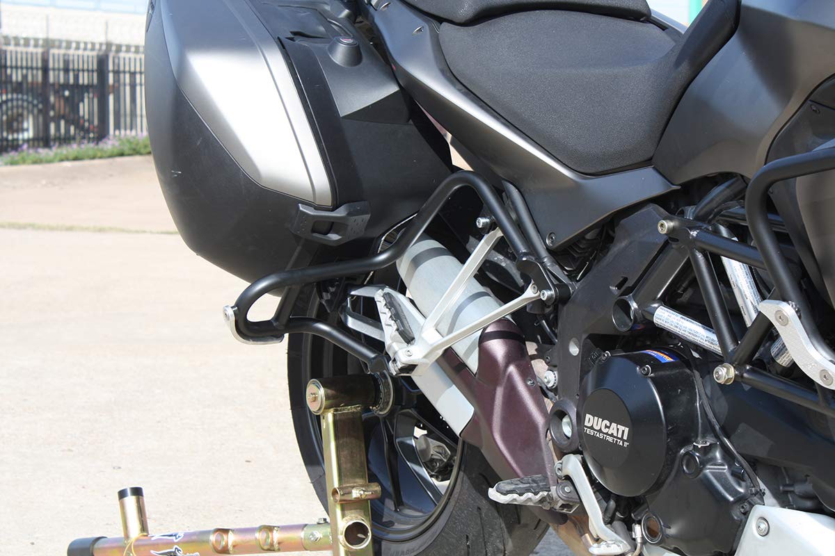 Ducati 2010-2014 Multistrada 1200 T-Rex Racing Luggage Guards - Heavy Duty Motorcycle Protection for Touring & Adventure Riding