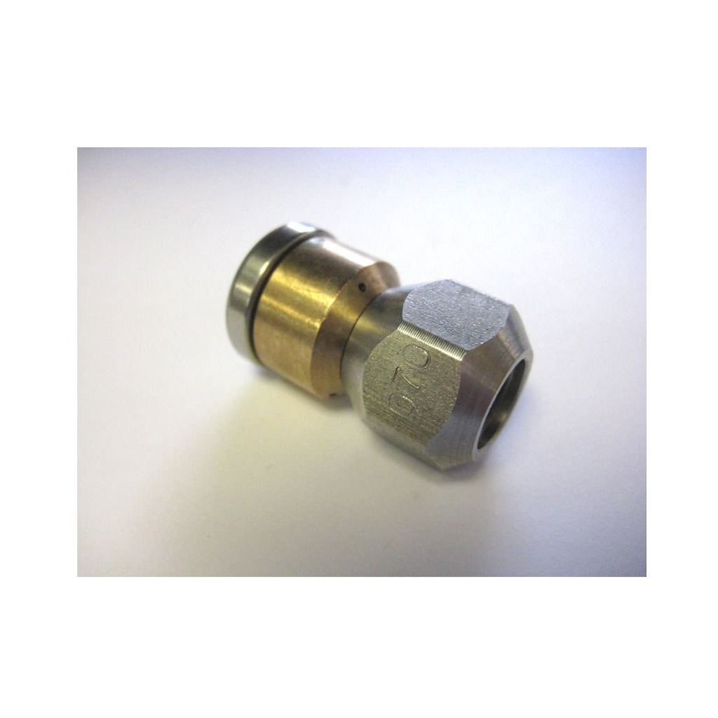 Suttner ST 49 Rotating Sewer and Drain Cleaning Nozzle - 1/8 Inch Thread, 4000 PSI High Pressure - Perfect for Clog Removal & Pipe Maintenance