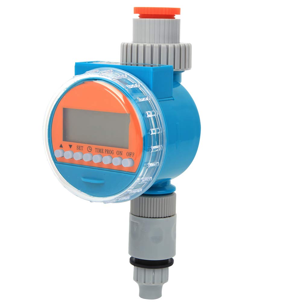 Automatic Irrigation Timer for Garden & Balcony - Smart Watering Controller with Lake Blue Design | Perfect for Agricultural, Courtyard & Outdoor Plant Care
