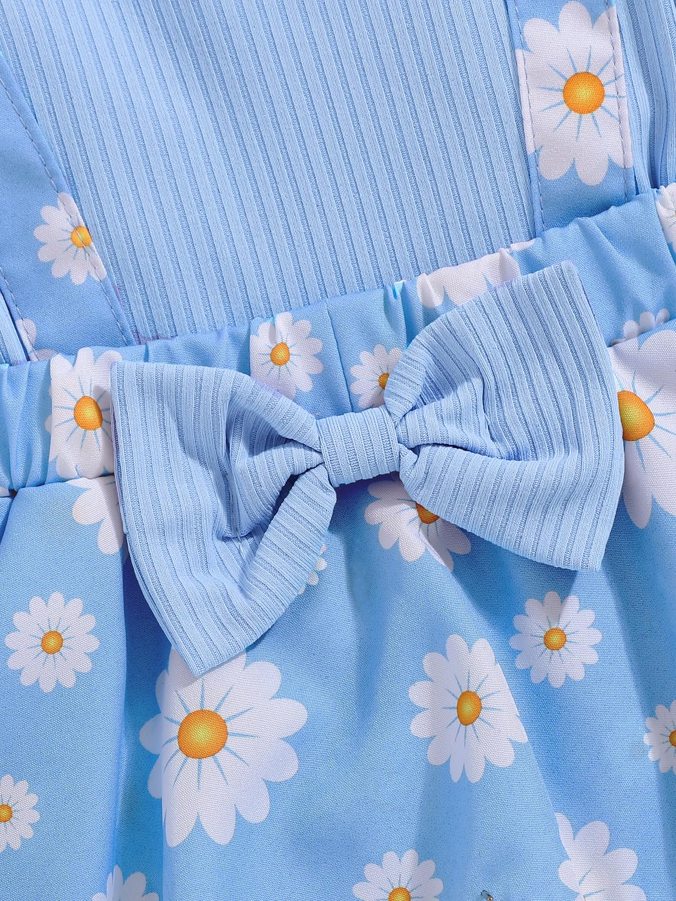 Baby Girl Summer Dress - Short Sleeve Romper Outfit with Skirt & Headband Set | Cute Infant Clothes for Playdates, Parties & Photo Shoots
