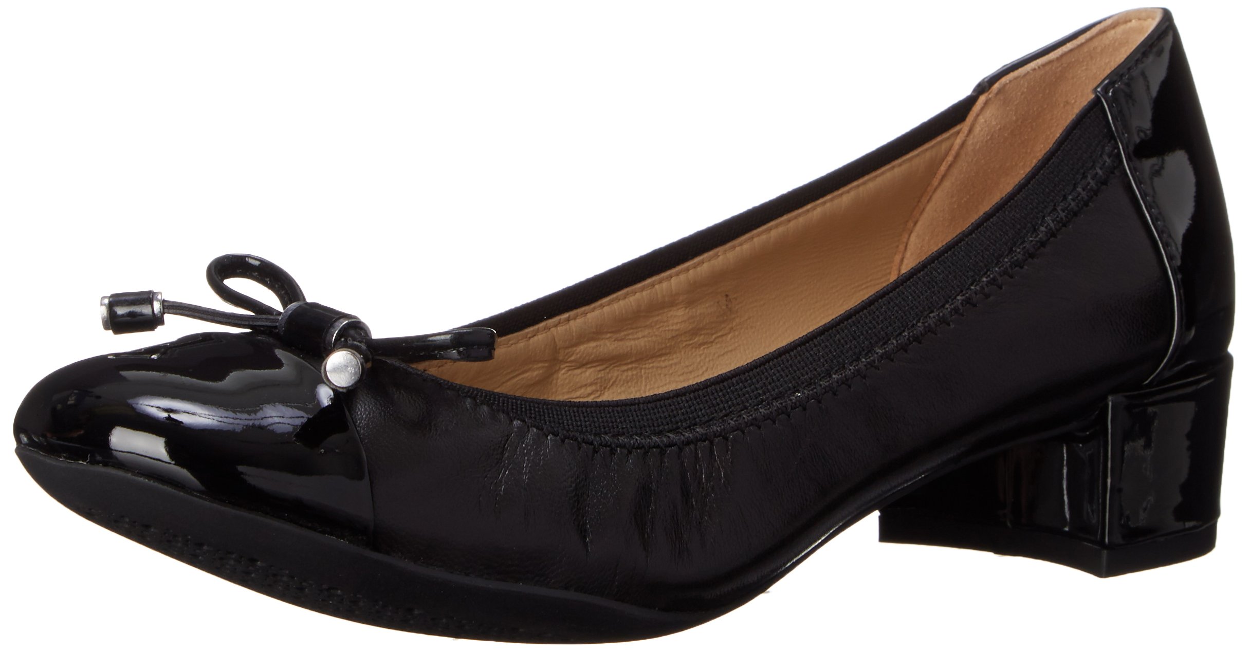 Geox Women's Carey Dress Pump - Comfortable & Stylish Heels for Work, Office, and Formal Events | Breathable Leather & Cushioned Insole