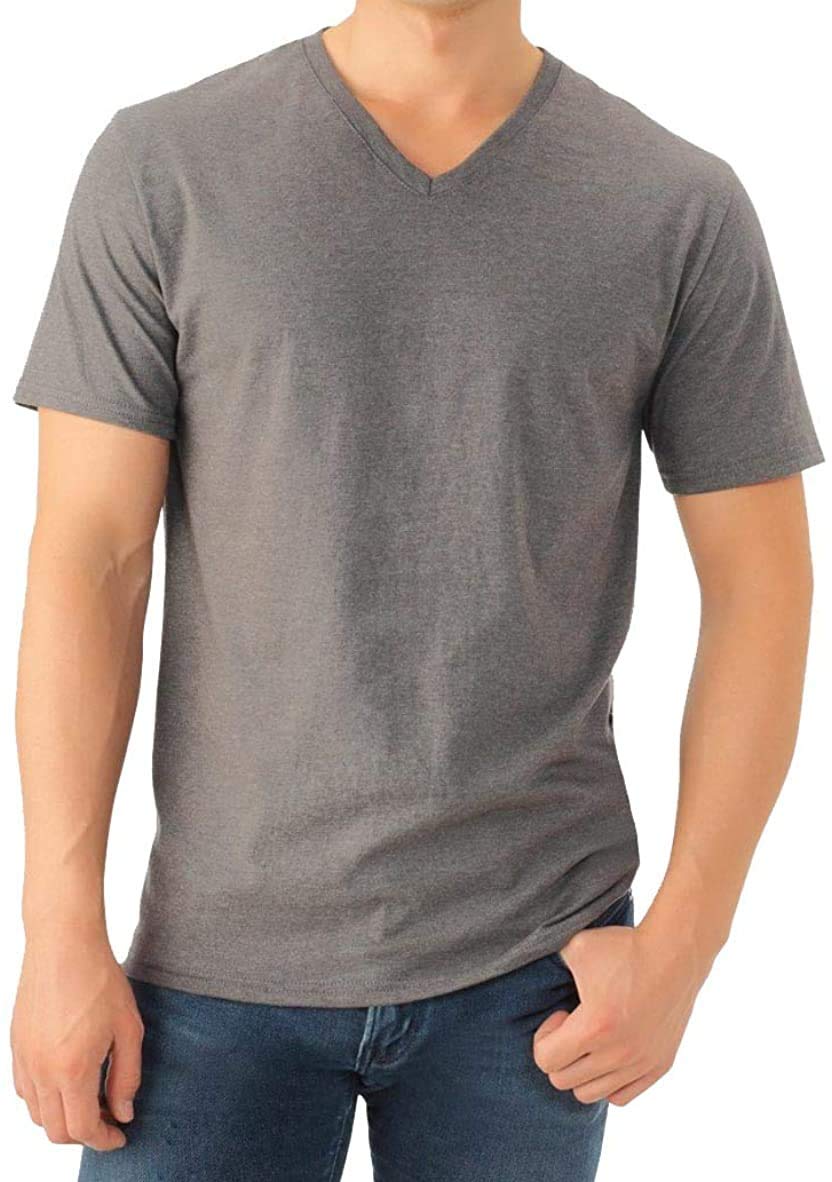 Fruit of the Loom Men's Classic Cotton T-Shirt - Soft Comfort Fit Crewneck Tee for Casual Wear, Gym & Everyday Outfits