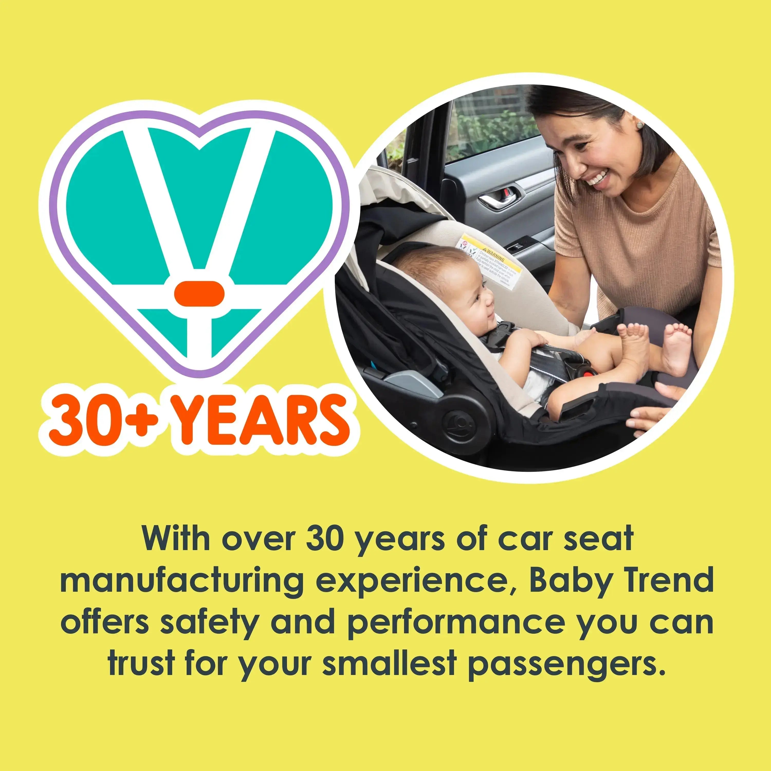 EZ Lift™ PRO Infant Car Seat - Lightweight & Safe Baby Car Seat for Newborns to 35 lbs - Perfect for Travel, Airplanes & Everyday Use