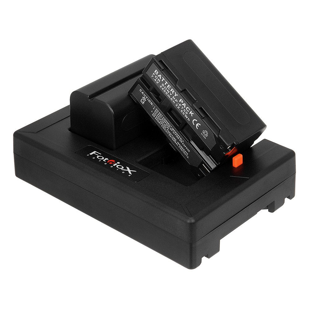 Fotodiox NP-F to V-Mount Battery Converter Adapter - Power LED Studio Lights & Cameras - Perfect for Photography, Videography & Film Production