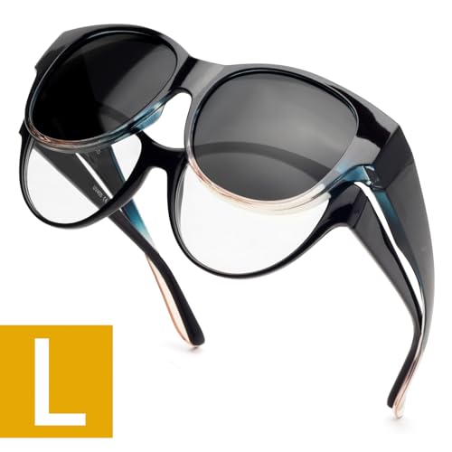 L Blue Champagne / Dark Grey