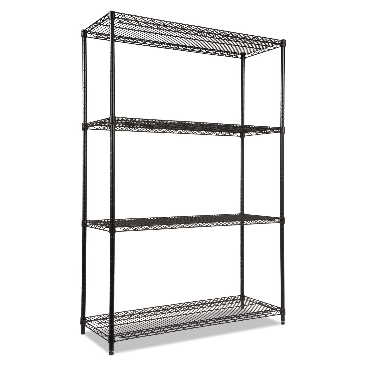 Alera® NSF Certified 4-Tier Industrial Wire Shelving Unit - 48