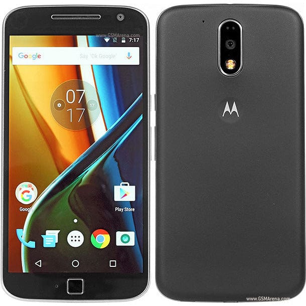 Motorola Moto G4 (4th Generation) 32GB Unlocked Smartphone - Black | CDMA GSM Compatible | Perfect for Travel, Business & Everyday Use