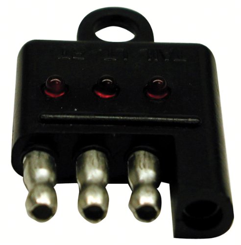 Peterson V5411 4-Way Flat Tester - Professional Electrical Outlet Tester for Home & Office Safety Checks | Perfect for Electricians, DIY Projects & Household Maintenance