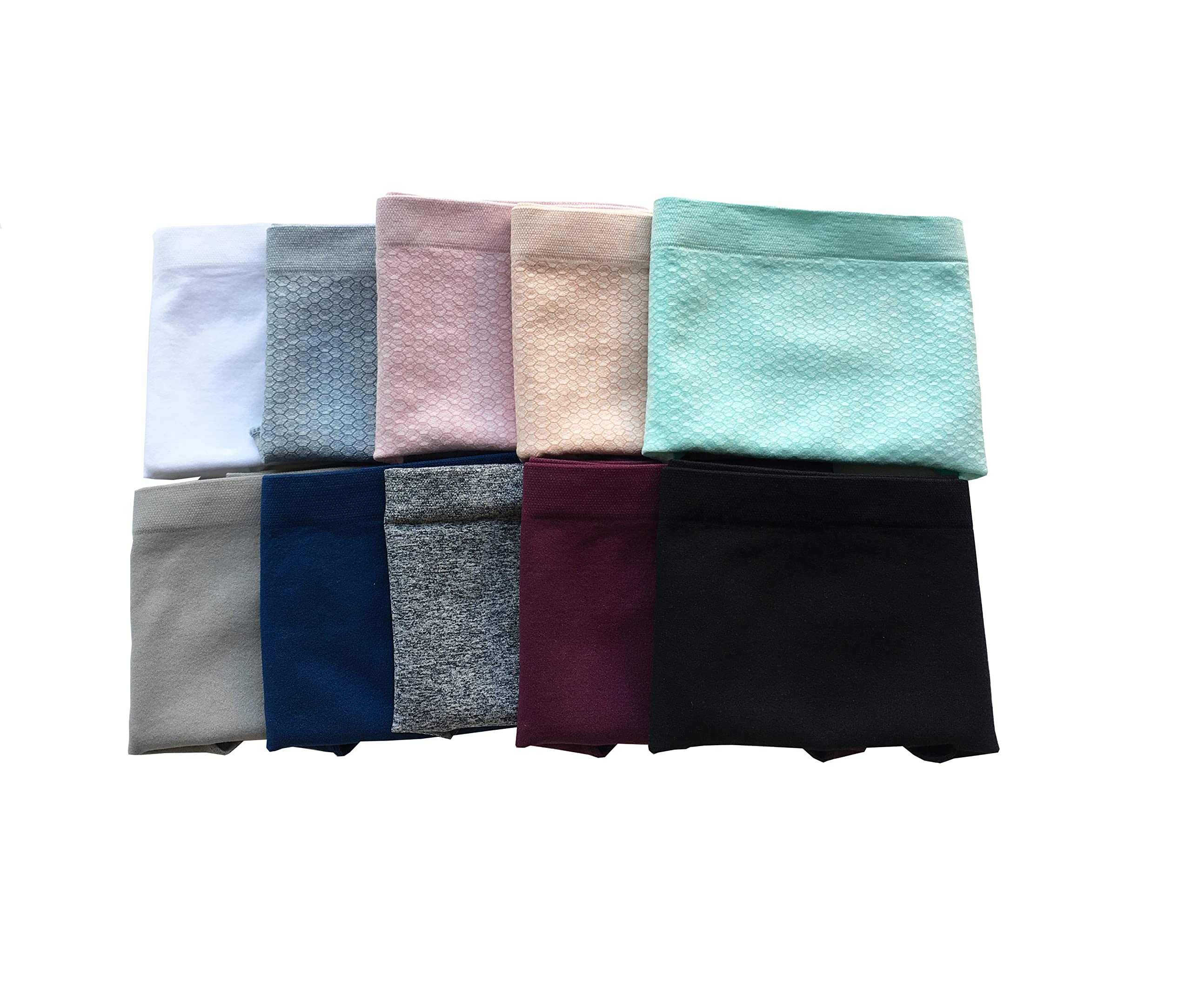AMZIRAN Women's 6-Pack Cotton Thong Underwear Set - Comfortable T-Back & G-String Panties for Everyday Wear, Yoga & Intimate Moments