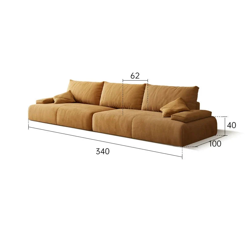 Classic Lazy Lounge Sofa Set - Comfortable Modern Living Room Furniture for Relaxation | Perfect for Small Apartments, Home Theater & Cozy Spaces