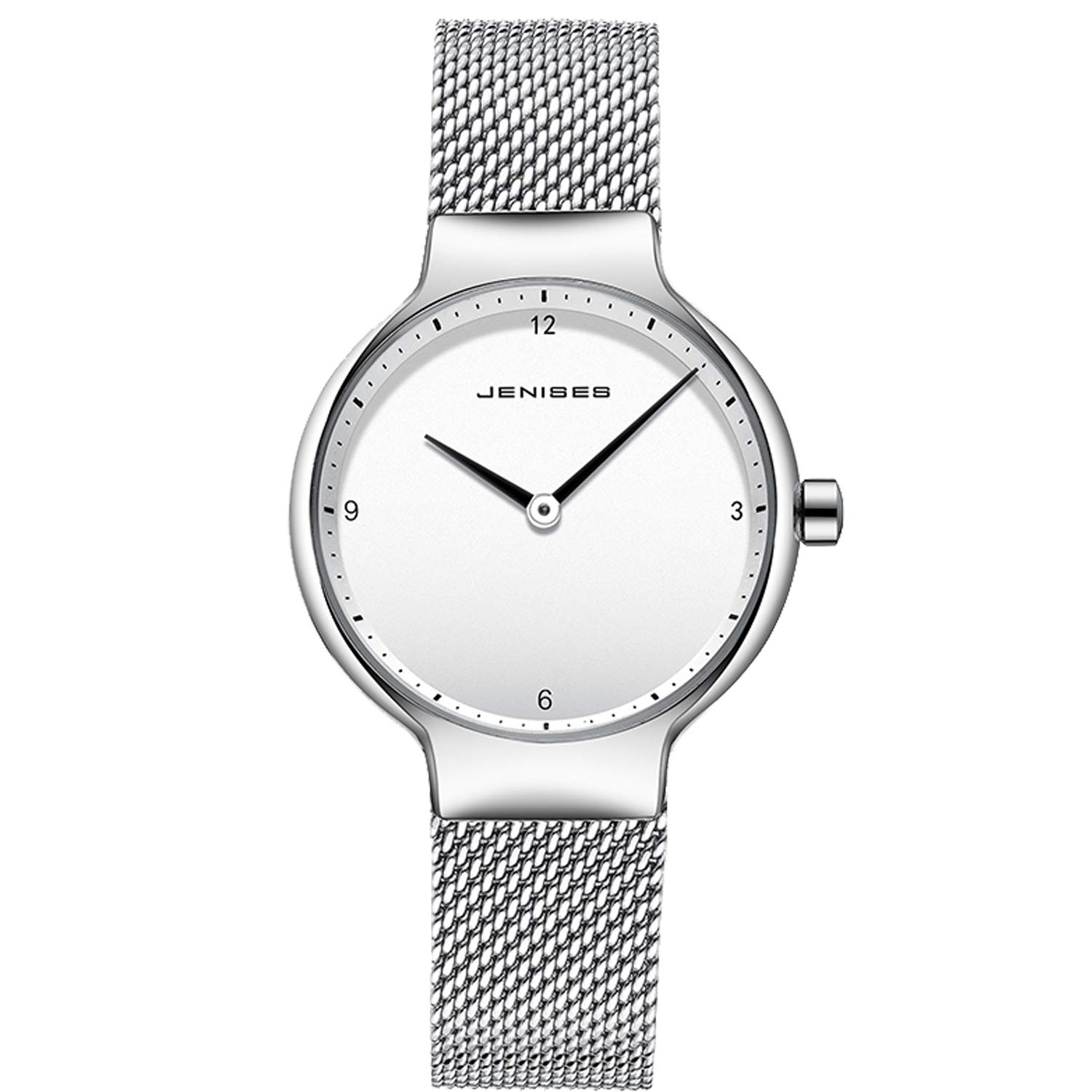 RORIOS Women's Fashion Watch - Stainless Steel Mesh Strap Analog Quartz Wristwatch for Ladies | Perfect for Office, Party & Everyday Wear