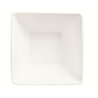 Premium 20 Oz Square Slate Bowl Set - White Stoneware Dinnerware for Modern Dining (24-Piece Case) | Perfect for Restaurants, Catering & Stylish Home Entertaining