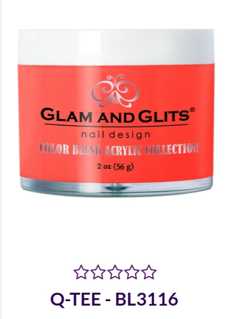 GLAM AND GLITS COLOR BLEND COLLECTION VOL.3 BL3116 - 2 oz Nail Polish Set for Professional Salon & Home Manicure | Long-Lasting Shine & Vibrant Colors