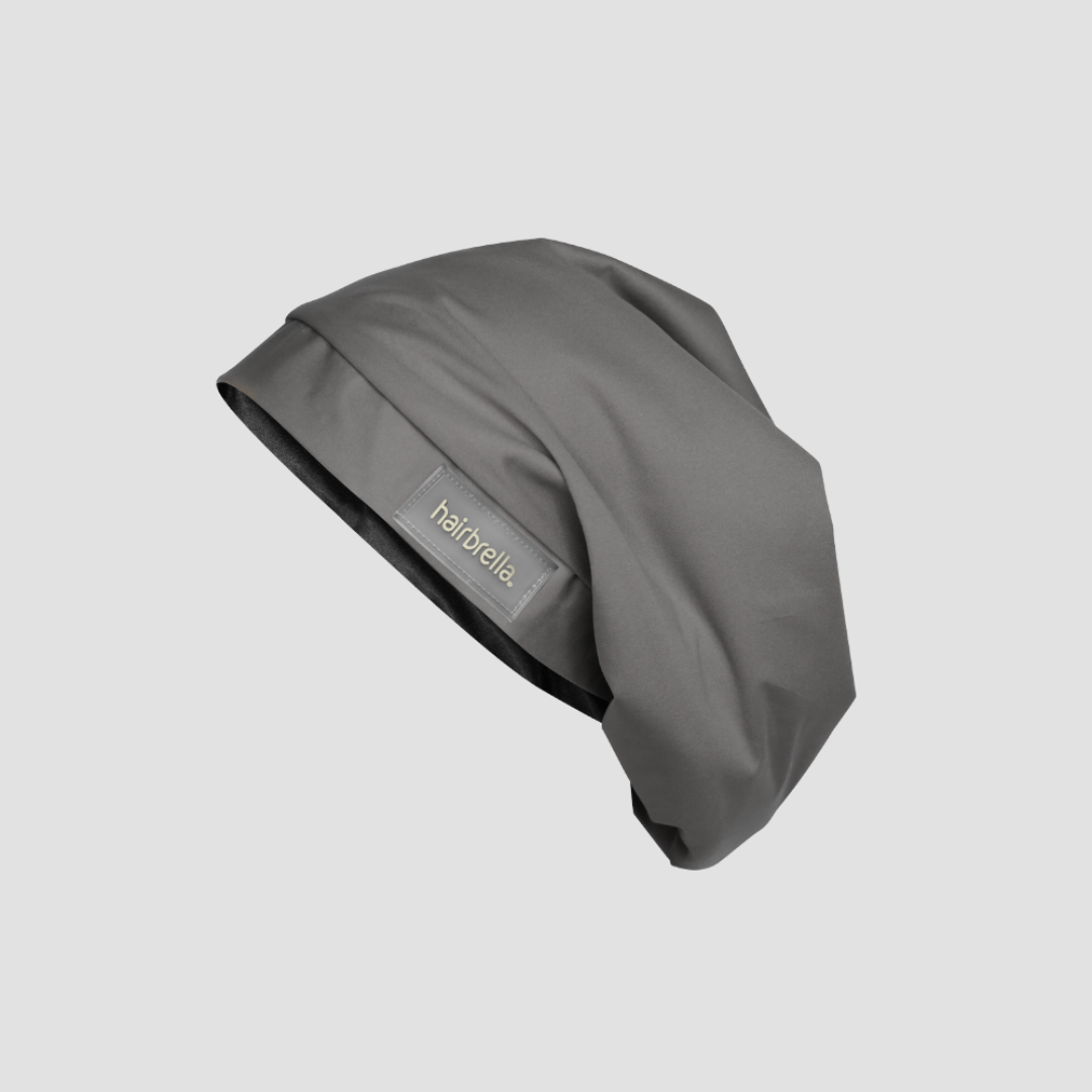 Hairbrella Lite Satin Lined Rain Hat for Women - Waterproof Hair Protection Hat for Rainy Days, Commuting & Outdoor Activities