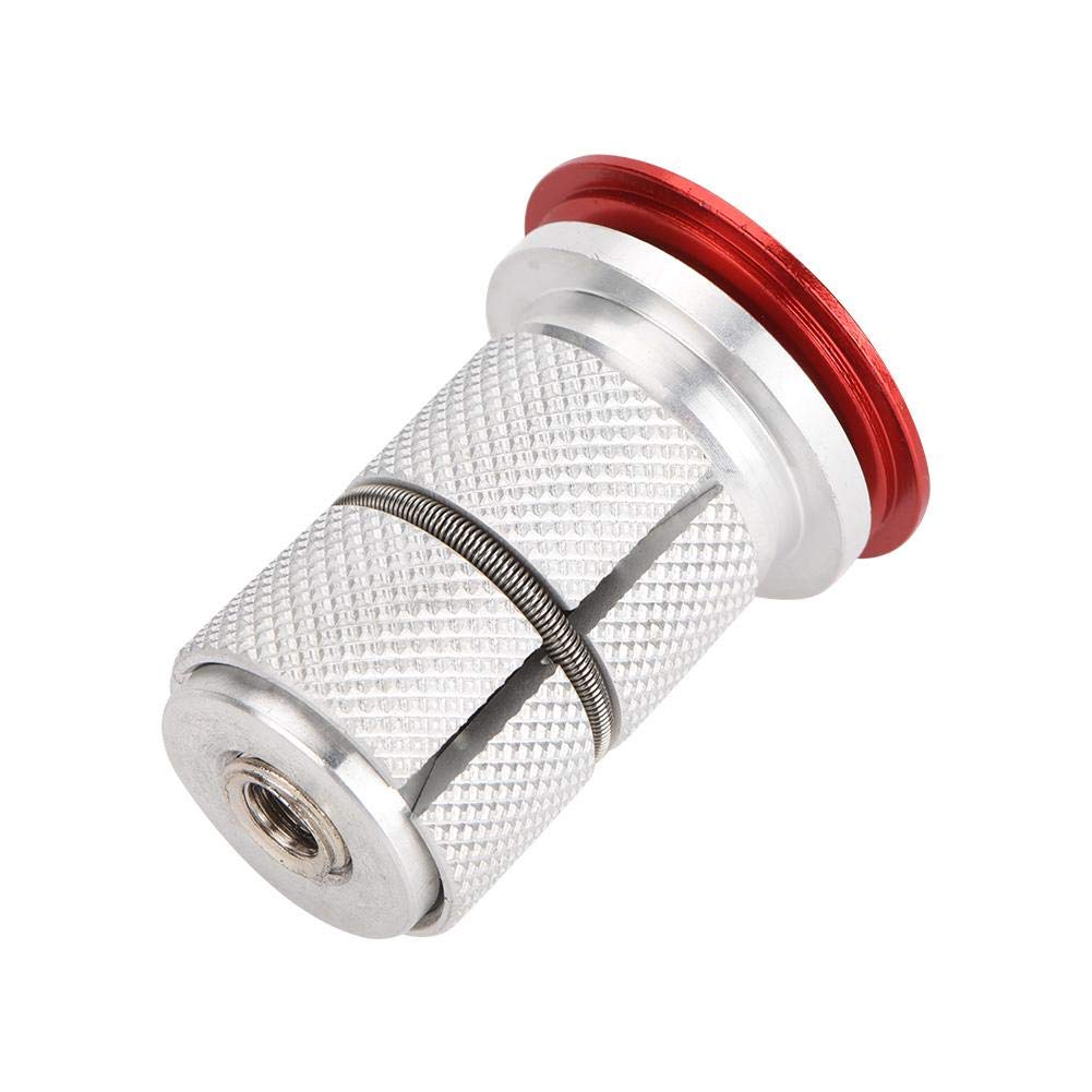 Keenso Bike Stem Headset - 1/1.25 Inch Aluminum Alloy Top Cap Fork Expander Bung for Road & Mountain Bikes | Perfect for Bike Maintenance & Upgrades