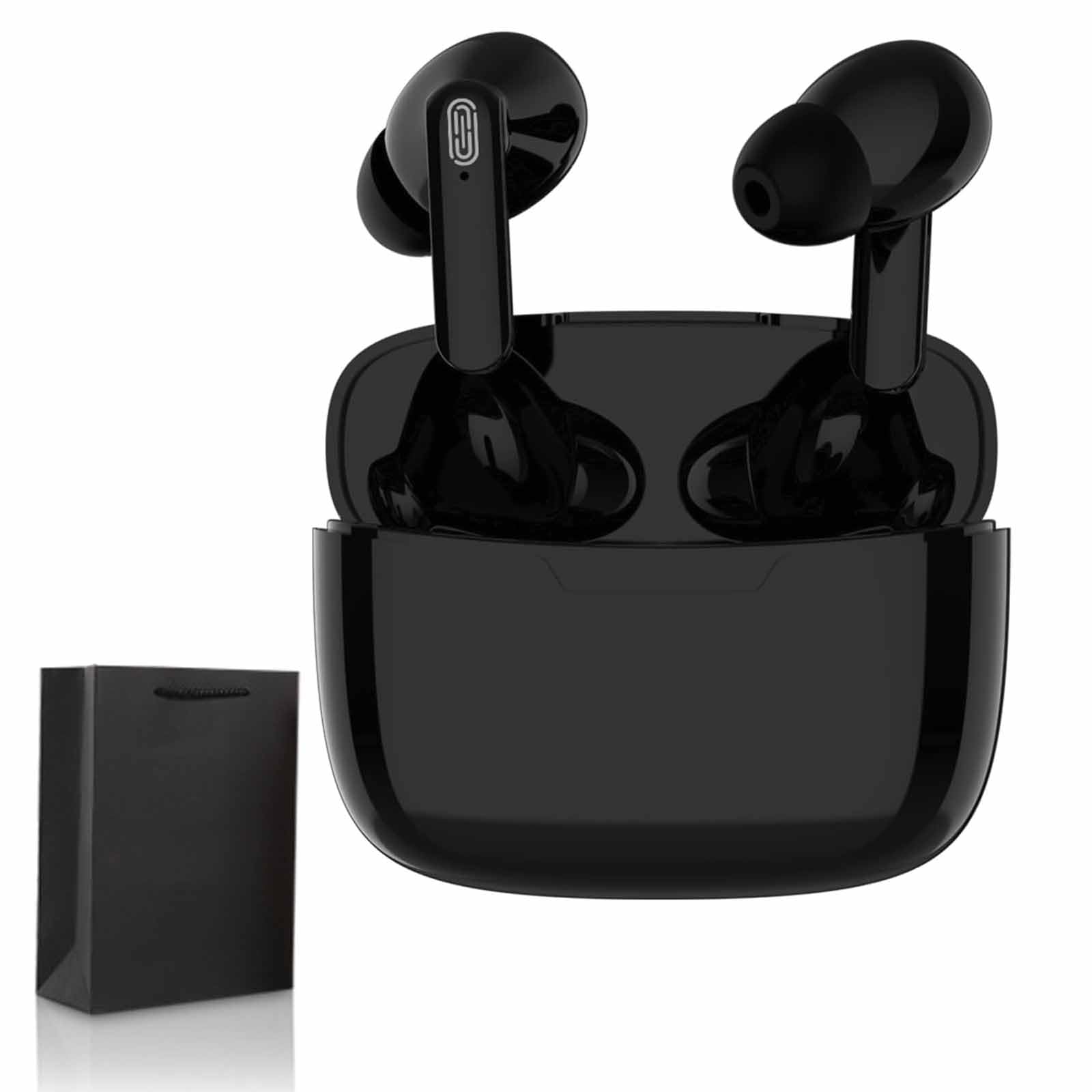 Elderdiscuss™ Hy-T26 Pro Bluetooth Translator Earbuds - 114 Languages Real-Time Translation, High-Precision Wireless Earbuds for Travel, Business & Multilingual Communication (Black)
