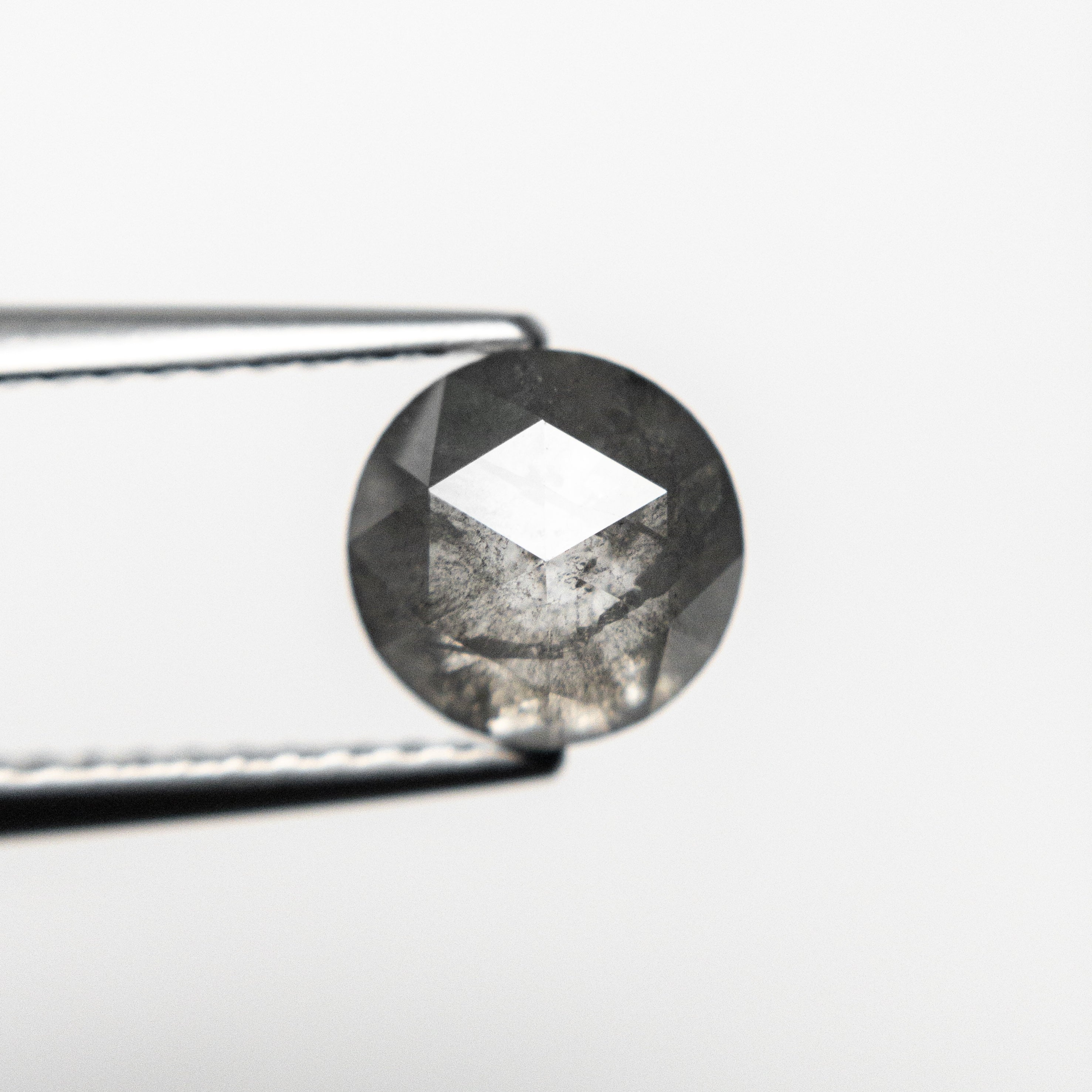 1.64ct Round Rose Cut Diamond (6.78x6.74x3.93mm) - Vintage Style Loose Gemstone for Jewelry Making, Engagement Rings & Unique Gifts