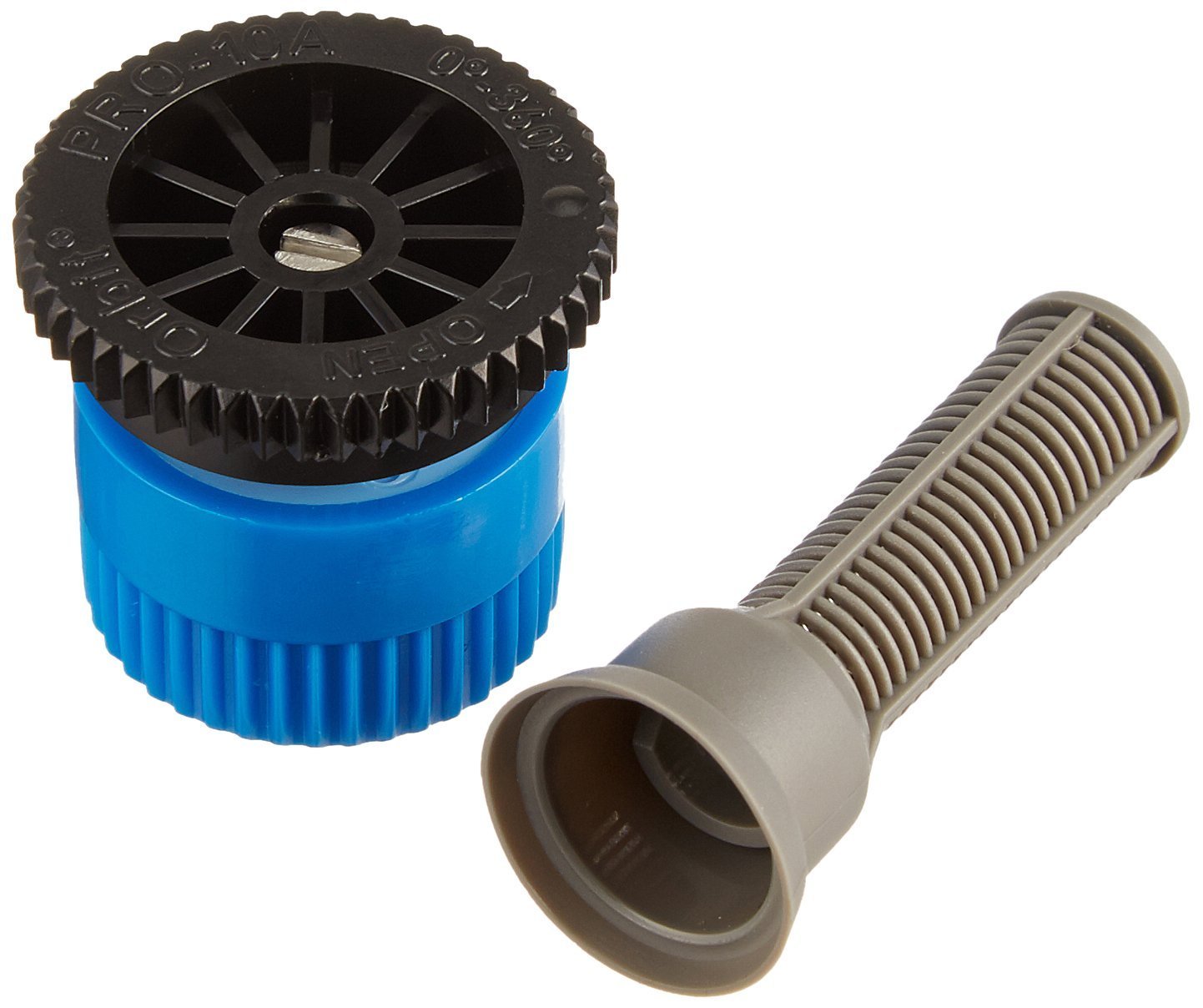 Orbit 53582 Heavy Duty Brass Spray Nozzle - Adjustable Water Hose Nozzle for Garden, Lawn, and Car Washing - Durable Outdoor Watering Tool (Pack of 1)
