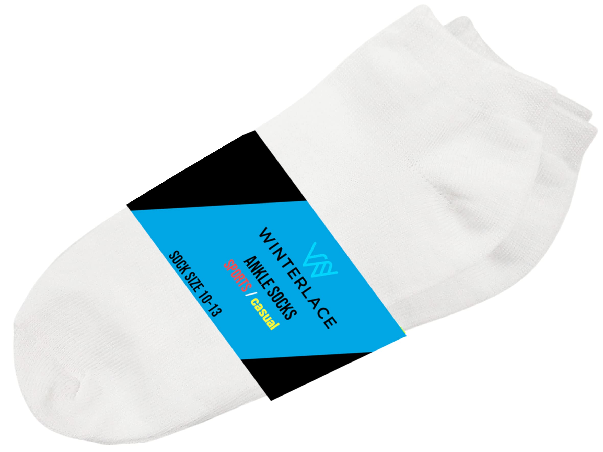 960 Pairs Winterlace Men's Ankle Socks - No Show Low Cut Casual Socks Bulk Pack for Wholesale | Perfect for Gym, Work & Everyday Wear