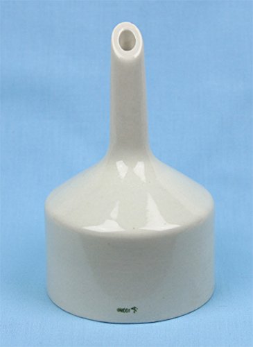 90mm Buchner Funnel - Laboratory Glass Filtration Funnel with Perforated Plate for Vacuum Filtration | Ideal for Chemistry Labs, Scientific Experiments & Home Brewing