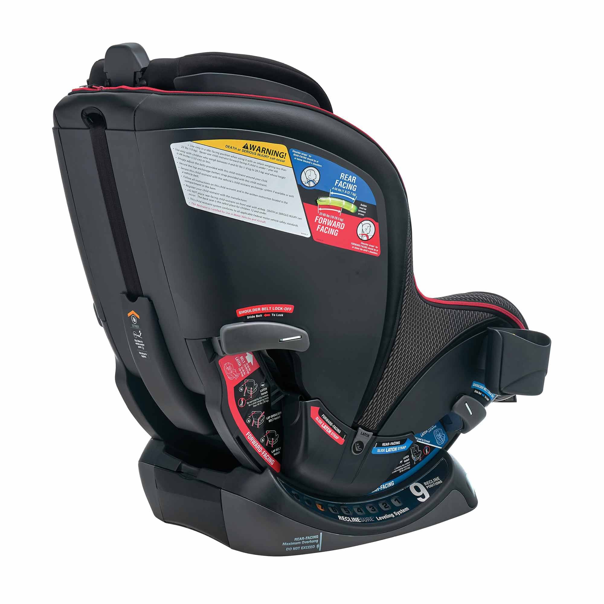 Chicco NextFit Max Zip Air Convertible Car Seat - Safe & Comfortable Infant to Toddler Car Seat with Zip-Air Technology | Perfect for Travel, Daily Commute & Family Road Trips