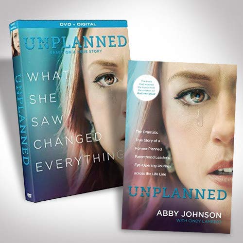 Unplanned DVD & Book Bundle - Inspirational Christian Movie Collection - Perfect for Family Movie Nights & Bible Study Groups