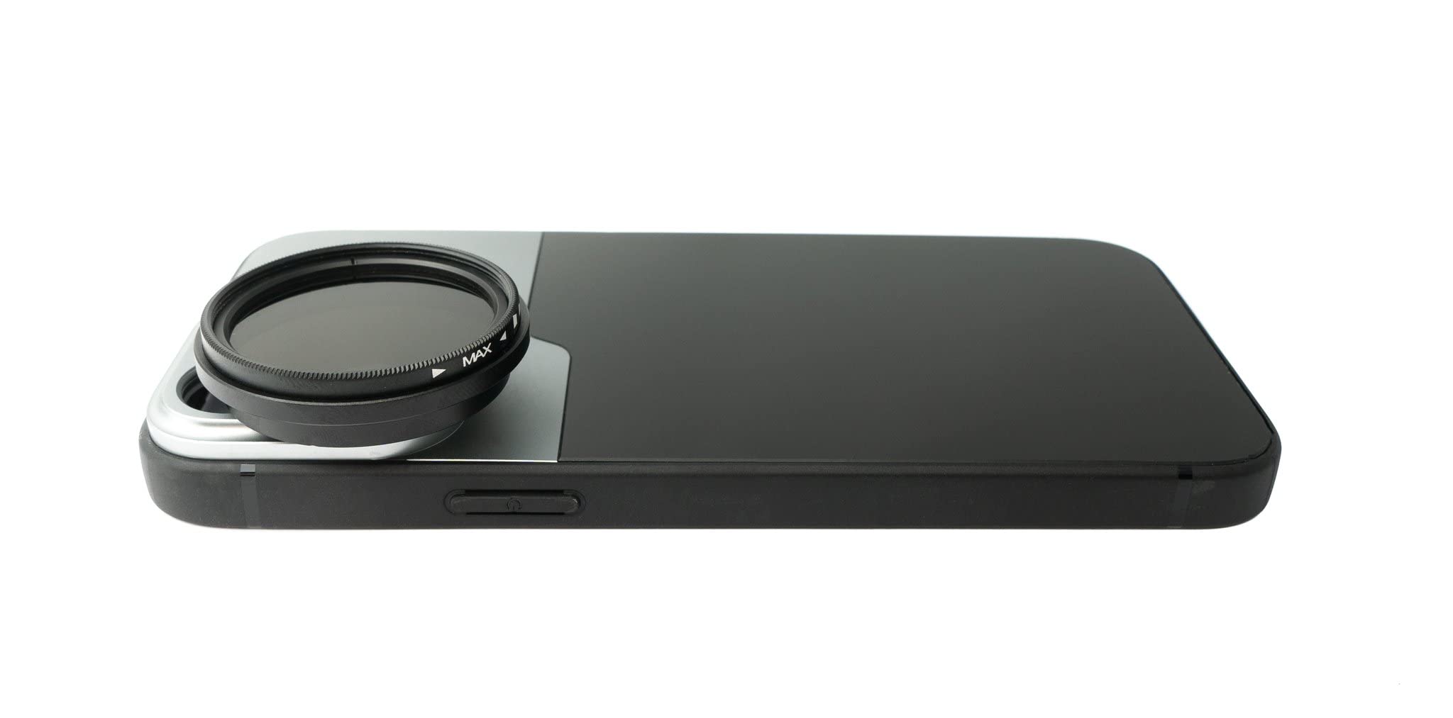 ND Vario Filter 37mm 2 to 4000 Neutral Density Lens with Protective Case - Compatible with iPhone 13 Pro Max Camera - Perfect for Photography, Videography & Outdoor Shooting
