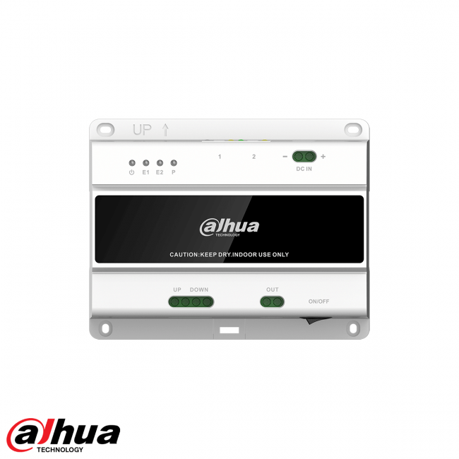 2-Wire Video Intercom System with 20 Indoor Monitors & 2 Door Stations (Includes Power Supply) - Perfect for Apartments, Offices & Gated Communities