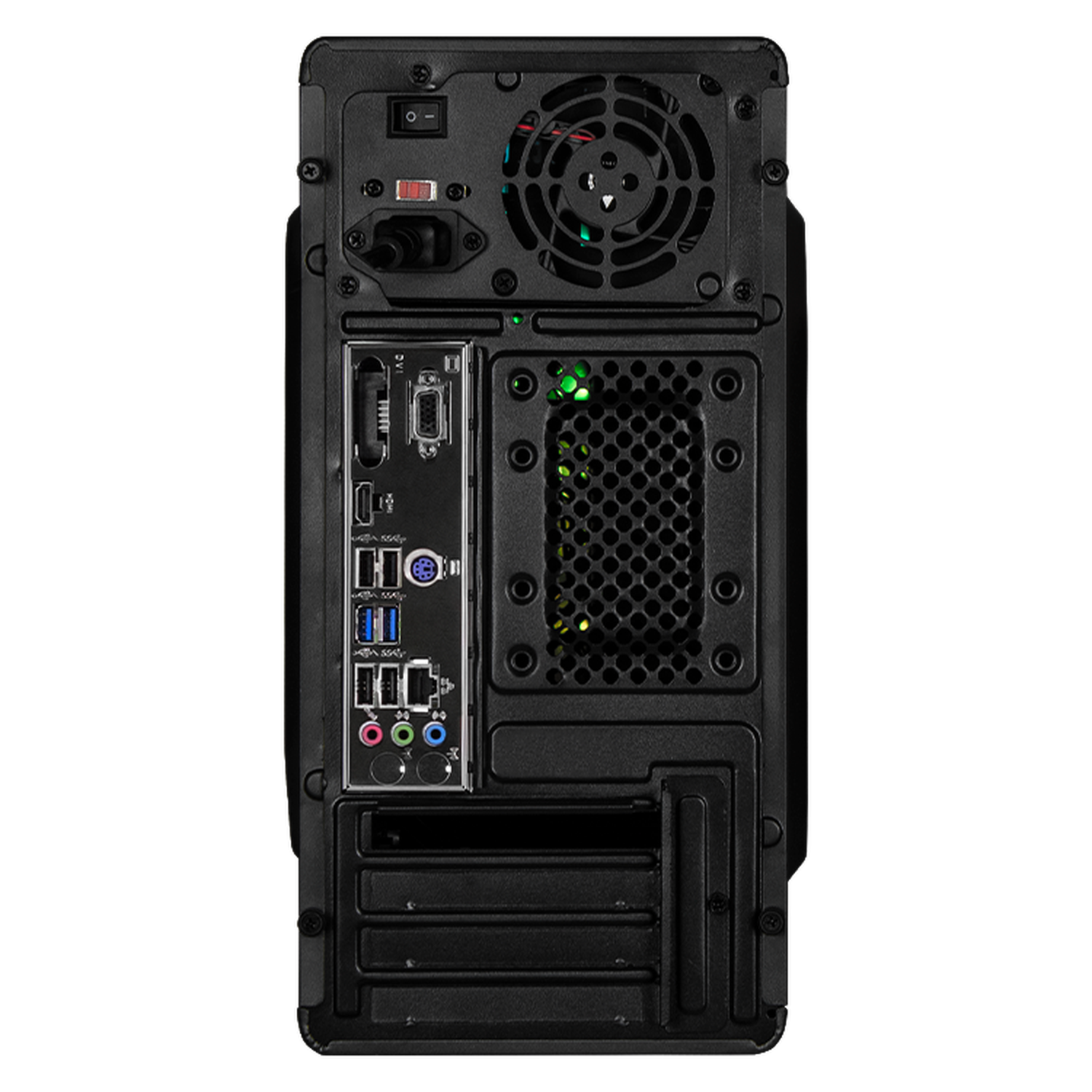 Xtreme PC Gaming Computer Intel Core i5 12400 16GB RAM 500GB SSD WiFi - Ultron Black | High Performance Desktop for Gaming, Streaming & Work