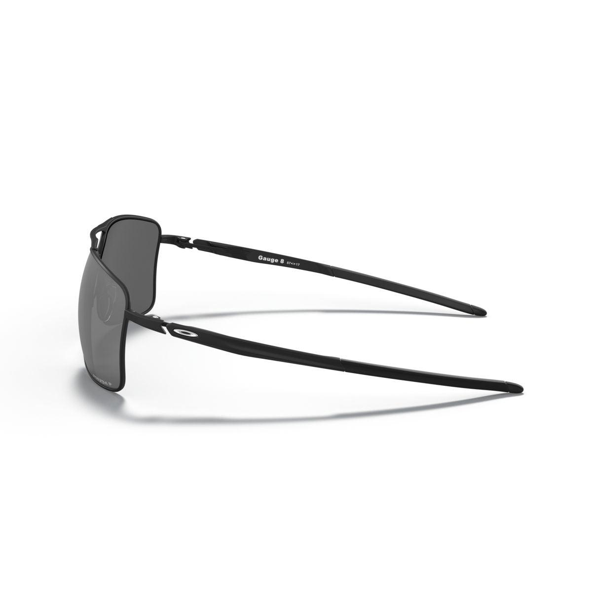 Oakley Gauge 8 Matte Black Polarized Sunglasses with Prizm Lens - 0OO4124 412402 - Perfect for Running, Cycling & Outdoor Sports