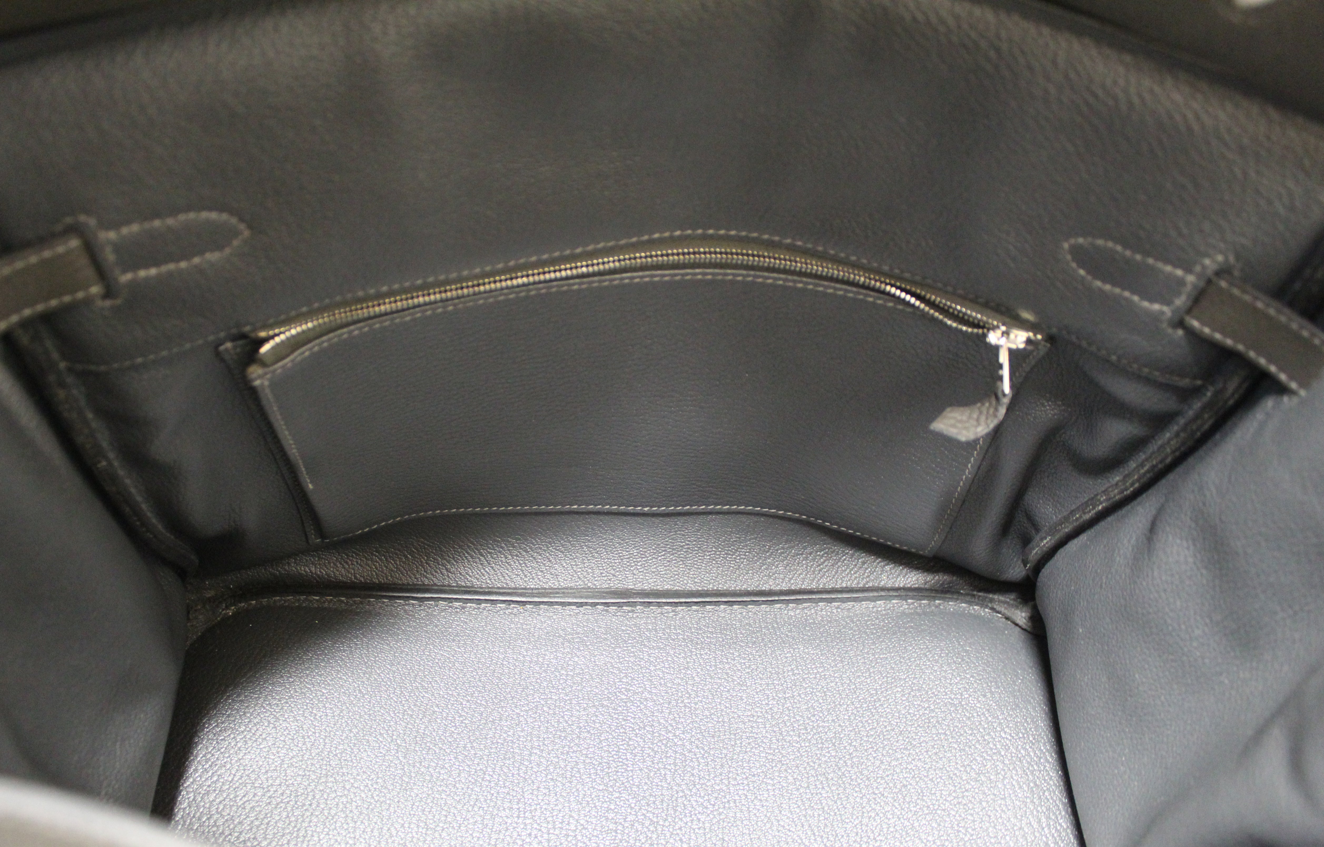 Authentic Hermes Grey Etain Togo Leather Birkin 35 Handbag - Luxury Designer Purse for Women, Perfect for Work, Travel & Special Occasions