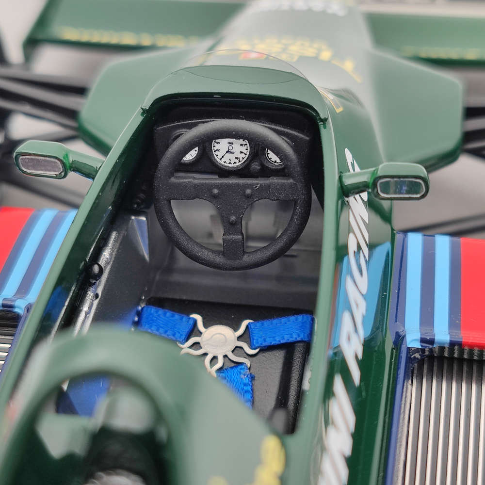 1/18 Tecno Mythos Series Lotus 79 1979 Italy GP Car #1 TM18 287A Resin Model Car - Collectible Racing Replica for Display & Enthusiasts