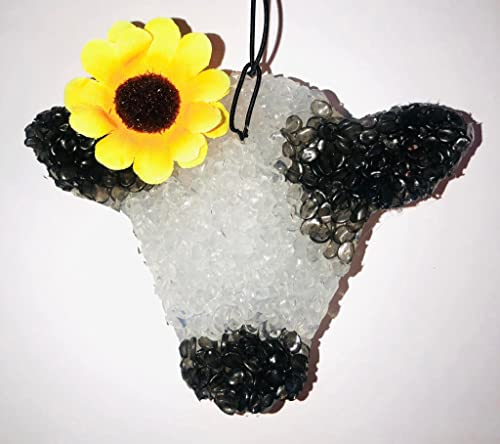 Cow Car Air Freshener - Cute Cow-Shaped Auto Accessory for Vehicles, Closet & Mirror Decor - Perfect for Cars, Home & Gifts