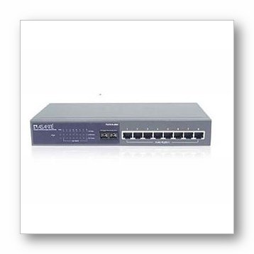 8-Port 100Mbps Ethernet Switch - Compact Network Hub for Home Office, Gaming & Streaming (Model 99-00685-01)