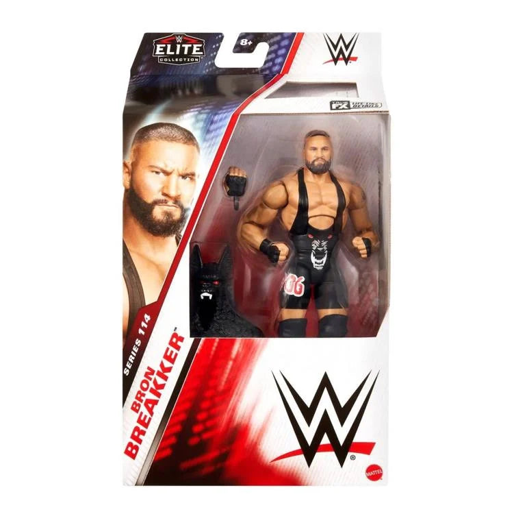 Bron Breakker WWE Elite Collection Series 114 Action Figure - Authentic Wrestling Collectible for Fans & Display - Perfect for Play, Gifts, and Memorabilia Collections