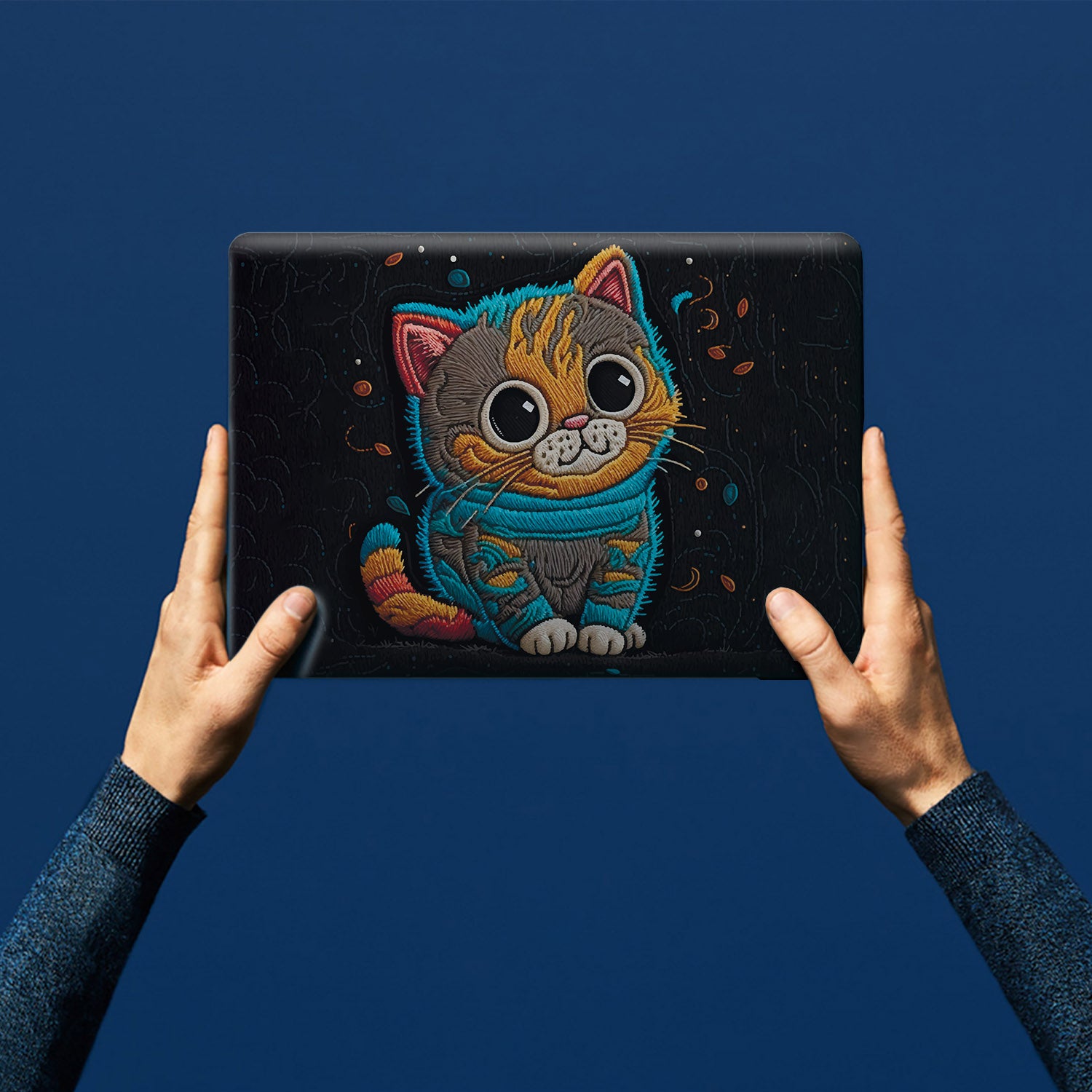 Cute Cat Pattern Surface Laptop Case - Protective Sleeve for 13-15 Inch Laptops | Perfect for Work, School & Travel Accessories