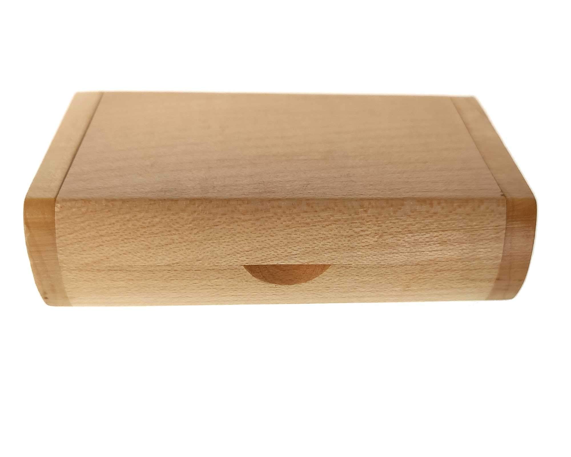 Personalized Engraved 32GB USB Flash Drive in Maple Wood Gift Box - Perfect for Corporate Gifts, Wedding Favors & Business Presentations