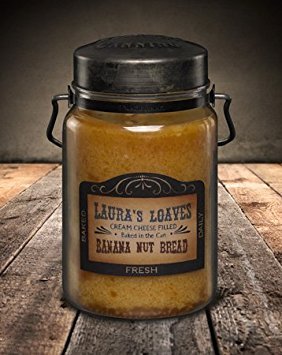McCall's Country Candles - 26 Oz Banana Nut Bread Scented Candle for Home, Kitchen & Bathroom | Long-Lasting Fragrance for Relaxation & Aromatherapy