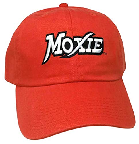 Unisex Moxie Soda Baseball Cap - Adjustable Snapback Hat in Hunter Orange for Outdoor Sports & Casual Wear