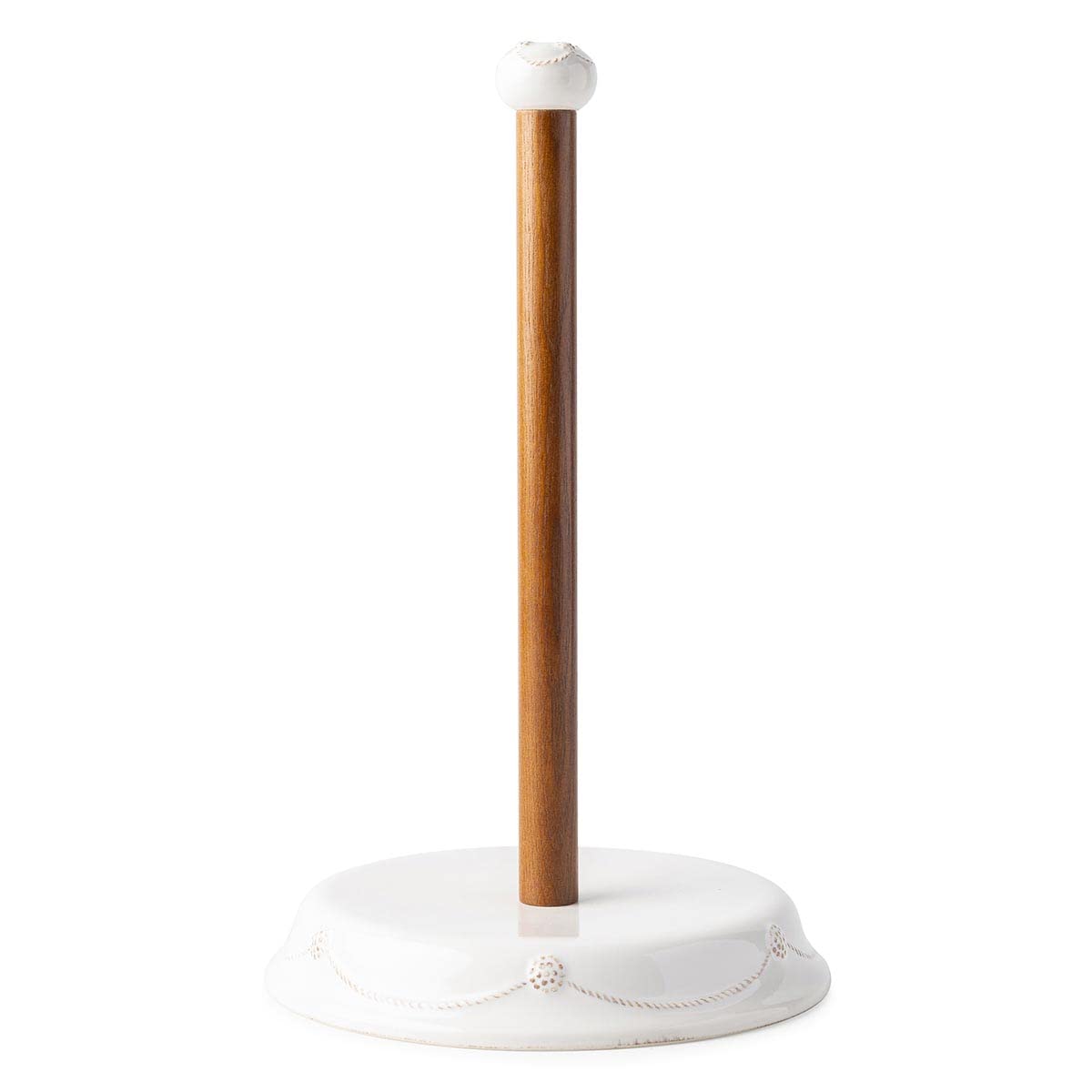 Juliska Berry & Thread Whitewashed Towel Holder - Rustic Farmhouse Bathroom Decor for Kitchen, Bath, and Country Style Homes