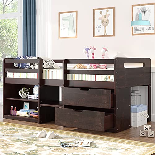 2 Drawers- Espresso