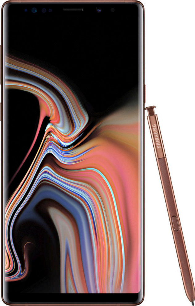 Samsung Galaxy Note 9 128GB Smartphone - AT&T Unlocked, Metallic Copper Color | Perfect for Business Professionals & Mobile Gaming
