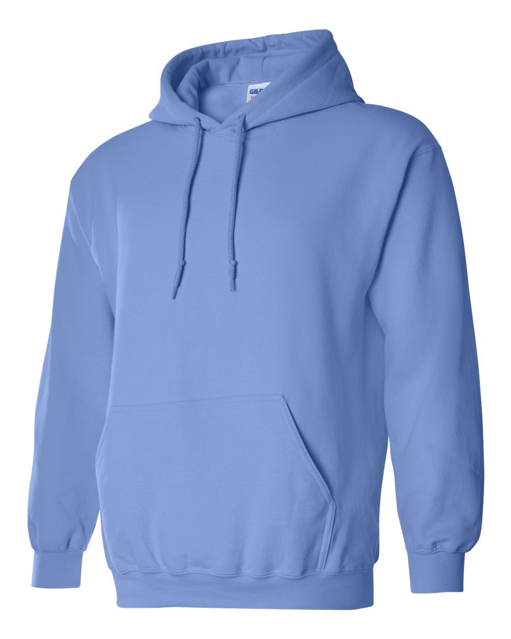 Gildan G185 Heavy Blend Adult Hooded Sweatshirt - Carolina Blue Pullover Hoodie for Men & Women | Comfortable Casual Wear for Everyday, Workout & Outdoor Activities