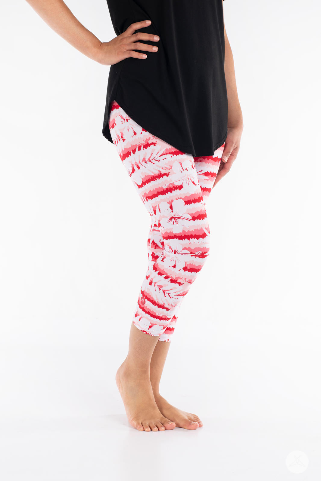 Surfs Up Patterned Leggings - Trendy Printed Yoga Pants for Women - Perfect for Surfing, Beach Outings & Active Lifestyle